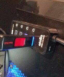 USB 3.0 Hub, atolla 4 Ports Super Speed USB 3 Hub Splitter with On Off Switch with 1 USB Charging Port (Cable Length 2 Feet, No AC Adapter) (4-Port hub) 44 71SWBXJjaOL