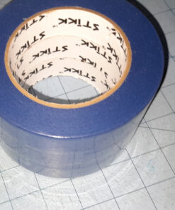STIKK 3pk 1" x 60yd Blue Painters Tape 14 Day Clean Release Trim Edge Finishing Tape (.94 in 24MM) (3 Pack) 3 Pack 26 71SWCP8yt1L