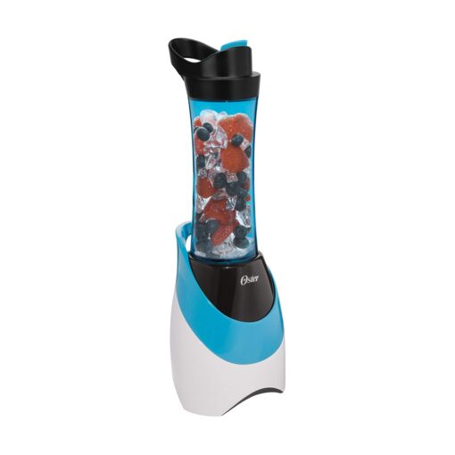 Oster BLSTPB-WBL My Blend 250-Watt Blender with Travel Sport Bottle, Light Powder Blue