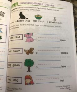 Spectrum Language Arts Kindergarten Workbook, Ages 5 to 6, Language Arts Kindergarten, ELA Writing and Grammar Practice With Writer's Guide and Answer Key - 128 Pages 29 71SXfmk9VjL