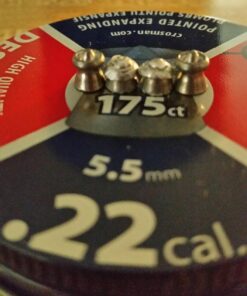 Crosman DES22 Destroyer .22-Caliber Pellets, SILVER (175-Count) 33 71SYxODYh2L