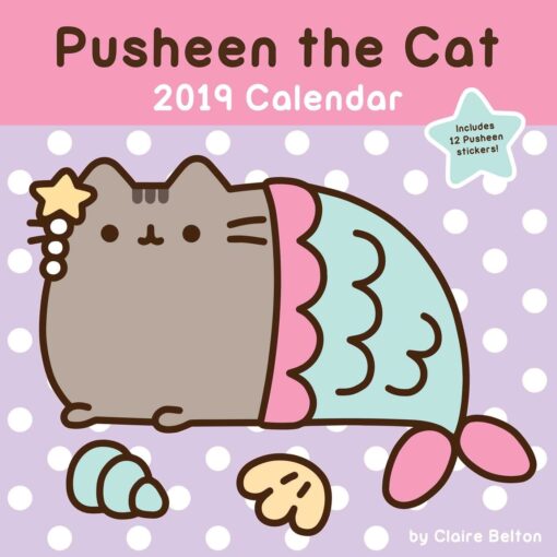 Pusheen the Cat 2019 Wall Calendar Calendar, Wall Calendar