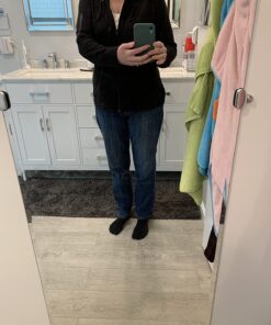 Hanes Women’s Slub Knit Hoodie, Women’s Zip-Front Hoodie, Women’s Cotton Jersey Hoodie, Knit Cotton Jacket Large Black 19 71SZe znuML