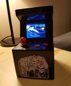 My Arcade Retro Machine Playable Mini Arcade: 200 Retro Style Games Built In, 5.75 Inch Tall, Powered by AA Batteries, 2.5 Inch Color Display, Speaker, Volume Control 33 71Sa251Y0rL