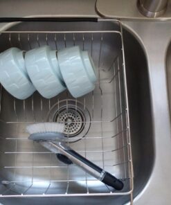 Polder 6216-75RM in-Sink/Over-Sink Stainless Steel Dish Rack, 13.75" x 11.5" x 5" 1-piece 28 71SaJX6qNZL