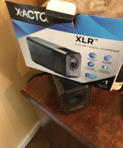 X-ACTO 1818LMR XLR Office Electric Pencil Sharpener, Charcoal Black 49 71SajiSUreL