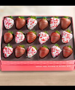 Alternative view of A Gift Inside Love Bites Dipped Strawberries - 18 Fun Size Berries 18 Berries