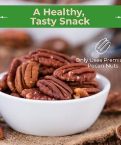 Sincerely Nuts - Raw Pecans (No Shell) | Two Lb. Bag | Shelled Whole Pecan | Delicious Healthy Snack Food | For Baking, Snacking and Dessert Treats | Gluten Free and Kosher | Fresh Resealable Bag 2 Pound (Pack of 1) 15 71SbMv5ElgL
