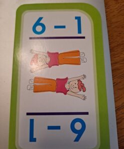 School Zone - Math 1-2 4-Pack Flash Cards - Ages 4+, 1st Grade, 2nd Grade, Addition 0-12, Subtraction 0-12, Numbers 1-100, Math War Addition & Subtraction, Numerical Order, Counting, and More 20 71Sbdx5zxL 2