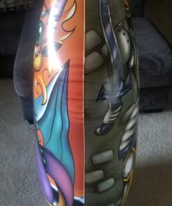 Inflatable Punching Bag for Kids with Foam Sword Set | 48" Double Sided Bop Bag for Boys, Girls and Children | Knight & Dragon Theme Imaginative and Sports Toys 22 71SblRD1h4L