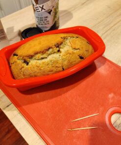 SILIVO Silicone Bread and Loaf Pans (2 Pack) - Nonstick Silicone Baking Mold for Homemade Loaf, Bread and Meatloaf - 8.9x3.7x2.5 inch Set of 2 29 71Sbnm5YMsL