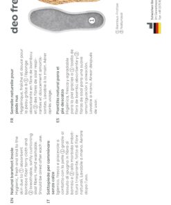 pedag Deo Fresh Natural Terry Cotton & Sisal Insoles, Handmade in Germany, Fully Washable, Perfect for Keeping Feet Dry and Fresh in The Summer, US W12 M9 / EU 42, Gray, 1 Pair US L12/M9/EU42 9 71ScSwiqWfL
