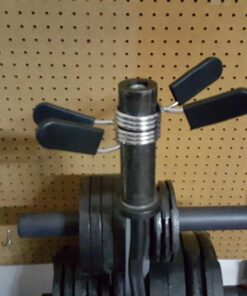 CAP Barbell Olympic 2-Inch Spring Clip Collars, Pair, Olympic Chrome 26 71ScuEvuz L