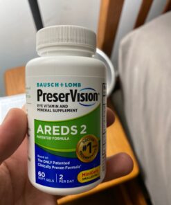 PreserVision AREDS 2 Eye Vitamin & Mineral Supplement, Contains Lutein, Vitamin C, Zeaxanthin, Zinc & Vitamin E, 60 Minigels (Packaging May Vary) Unflavored 60 Count (Pack of 1) 22 71ScxMTijrL