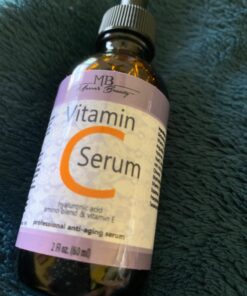 DOUBLE SIZED (2 oz) PURE VITAMIN C SERUM FOR FACE With Hyaluronic Acid - Anti Wrinkle, Anti Aging, Dark Circles, Age Spots, Vitamin C, Pore Cleanser, Acne Scars, Organic Vegan Ingredients 35 71SdBt5sqwL