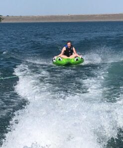 AIRHEAD Airhead Rebel Tube Kit Multi 1 Rider (Green) 16 71SdDYh5b4L