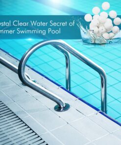 Aitsite 1.5 lbs Pool Filter Balls Eco-Friendly Fiber Filter Media for Swimming Pool Sand Filters (Equals 50 lbs Pool Filter Sand) 1.5 Pounds 30 71SdMQFoKL