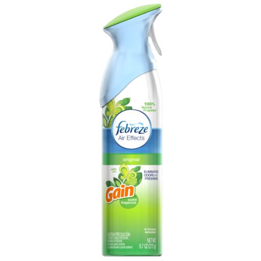 Febreze Air Freshener, Air Effects with Gain Original Air Freshener, 9.7 Oz, 6 Count