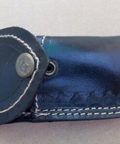 Custom made damascus blade & bolsters ram horn handle,with genuine leather sheath 5060-RD 26 71Se4jbqRVL