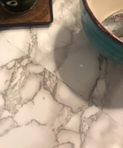 VViViD Architectural White Grey Marble Gloss Vinyl Film Contact Paper 16" x 6.5ft Roll 1 43 71Sf3YDCWIL