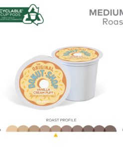 The Original Donut Shop Vanilla Cream Puff Keurig Single-Serve K-Cup Pods, Medium Roast Coffee, 72 Count (6 Packs of 12) 12 Count (Pack of 6) 20 71SfCMdojLL