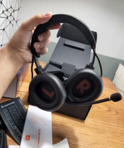 JBL Quantum 810 - Wireless Over-Ear Performance Gaming Headset with Noise Cancelling, Black, Medium 62 71Sh0CfvvaL