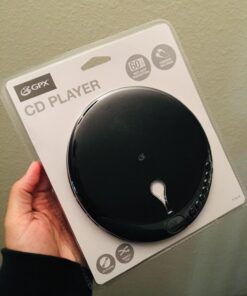 GPX PC301B Portable CD Player with Stereo Earbuds and Anti-Skip Protection (PC301B),Black, Single Standard Packaging 16 71ShRP9Q5kL