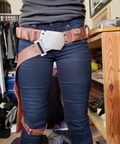 WELLMILLER Han Solo Cosplay Belt Holster Pu Leather Costume Accessories Props Update Version 33 71SiD3IM4jL