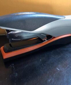 Swingline Stapler, Full Strip Desktop Stapler, 40 Sheet Capacity, Low Force, Optima 40, Silver/Black/Orange (87840) 14 71SiP5rNJLL