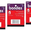 Iron-On Mending Fabric 6-1/2"X14"-Black (3)