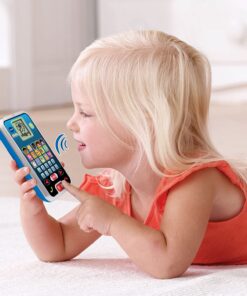 VTech Call and Chat Learning Phone, 0.91 x 3.27 x 5.91 inches, Black & blue Standard Packaging 20 71SjBFOZuEL 3