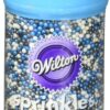 Wilton Blue Nonpareils Sprinkles Mix Gray 25 71SjiDNqufL