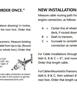 Alternative view of Dometic SeaStar Safe-T Quick Connect Rotary Steering Kit, SS137XX 16-Feet