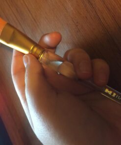 Hansderma Skinsoft Facial Mask Brush (Golden) Golden Brush 21 71SkhVsKoKL