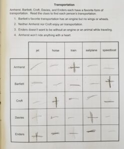Alternative view of Mind Benders Level 4 Workbook - Deductive Thinking Skills Puzzles (Grades 3-6)