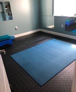 Gorilla Mats Premium Large Yoga Mat – 7' x 5' x 8mm Extra Thick & Ultra Comfortable, Non-Toxic, Non-Slip Barefoot Exercise Mat – Works Great on Any Floor for Stretching, Cardio or Home Workouts 7' x 5' x 8mm (84" Long x 60" Wide) 32 71Sl1E82jgL