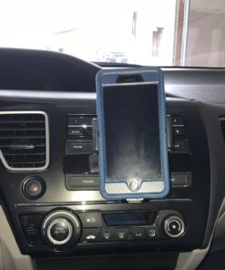 Bestrix Cell Phone Holder for Car, CD Slot Car Phone Holder, Hands Free Car Mount with Strong Grip Universal for iPhone14/13/12/11/11Pro/Xs MAX/XR/XS/X/8/7/6 Plus, Galaxy S22/S21/S20/S10+/S10e/S9/S9+ 38 71SlGnr8HrL