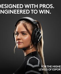 Alternative view of Logitech G PRO X 2 Lightspeed Wireless Gaming Headset: Detachable Boom Mic, 50mm Graphene Drivers, DTS:X Headphone 2.0—7.1 Surround, Bluetooth/USB/3.5mm Aux, for PC, PS5, PS4, Nintendo Switch - White Generation 2