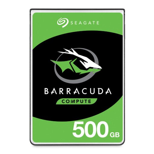 Seagate BarraCuda Mobile Hard Drive 500GB SATA 6Gb/s 128MB Cache 2.5-Inch 7mm (ST500LM030) 500GB BarraCuda 2.5-Inch Standard Packaging