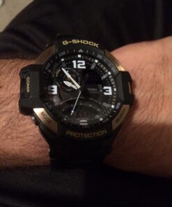 Casio Men's GA1000-9G G-Shock Gravitymaster Watch, Black/Gold 17 71SnYSmM0tL