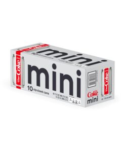 Alternative view of Diet Coke Can, 7.5 fl oz (pack of 10) 7.5 Ounce Mini Can (Pack of 10)