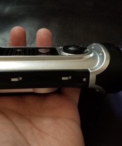 ThorFire Solar Flashlight Hand Crank Solar Powered Rechargeable Flashlight IPX6 Waterproof LED Emergency Lights Dynamo Torch Ideal for Camping Outdoor Climbing Backpack Hiking 56 71SpBulhLRL