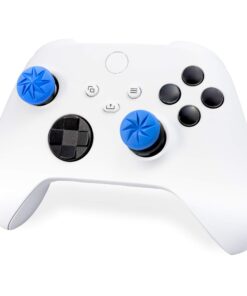 KontrolFreek FPS Freek Edge for Xbox One and Xbox Series X Controller | Performance Thumbsticks | 1 High-Rise Convex, 1 Low-Rise Convex | Blue 28 71SpV1uKvL