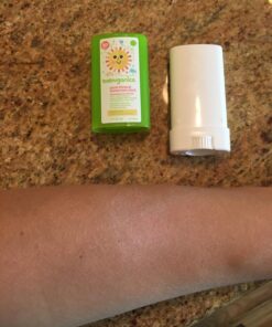 Babyganics SPF 50 Travel Size Baby Sunscreen Stick UVA UVB Protection | Water Resistant |Non Allergenic, 2 Pack 0.47 Ounce (Pack of 2) 26 71SqM59MuL