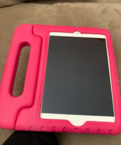AVAWO Kids Case for iPad Mini 1 2 3 - Light Weight Shock Proof Handle Stand Kids for iPad Mini, iPad Mini 3rd Generation, iPad Mini 2 with Retina Display - Rose Magenta/Rose 19 71SqarJyg2L
