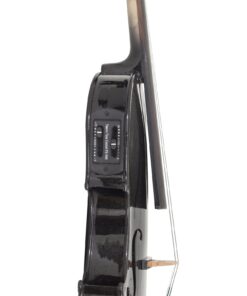 Cecilio 4/4 CVNAE-Black+SR Ebony Fitted Acoustic/Electric Violin in Metallic Black 15 71SrhbF5k4L