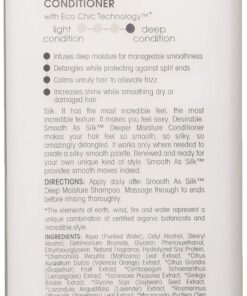GIOVANNI COSMETICS - Eco Chic Smooth as Silk Shampoo & Conditioner, 8.5 Fluid Ounce/250 Milliliter - Deep Moisture for chemically processed hair 5 71Ssz9JhiL