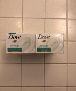 Dove Beauty Bar Gently Cleanses and Nourishes Sensitive Skin Effectively Washes Away Bacteria While Nourishing Your Skin, 3.75 oz (Pack of 16) 3.75 Ounce (Pack of 16) 59 71St3ewZdhL