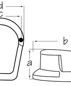 Alternative view of SeaSense Small Bow Light, Combination Bi-Color Black