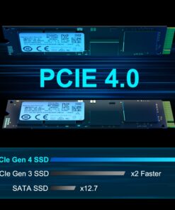 GEEKOM Mini PC Mini IT12, 12th Gen Intel i5-12450H NUC12 Mini Computers(8 Cores,12 Threads) 16GB DDR4&512GB PCIe Gen 4 SSD Windows 11 Pro Desktop PC Support Wi-Fi 6E/Bluetooth 5.2/USB 4.0/2.5G LAN/8K i5-12450H, 16GB+512GB 11 71SuWbifpmL